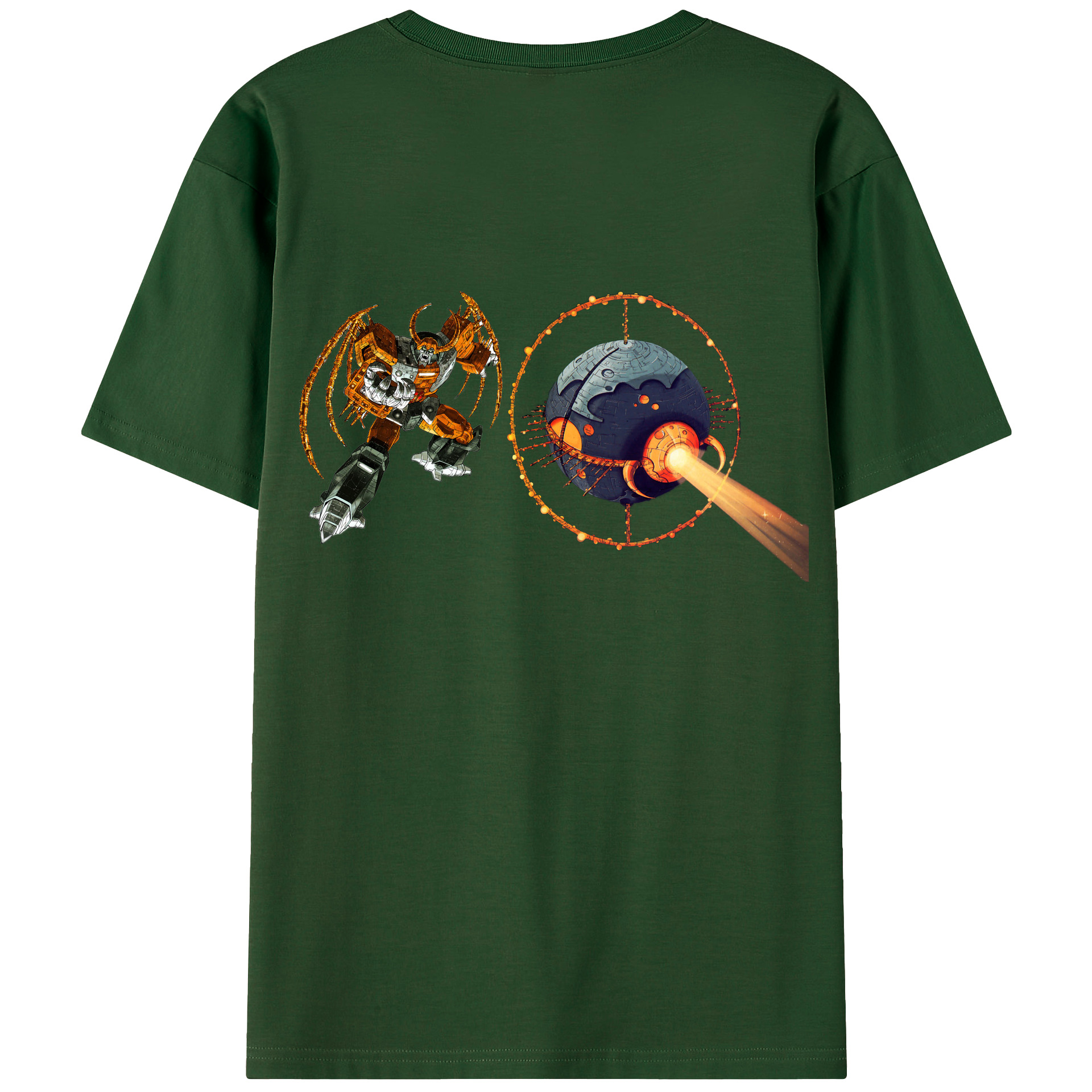 （画像用）  綿100％半袖Tシャツ（背面プリント）